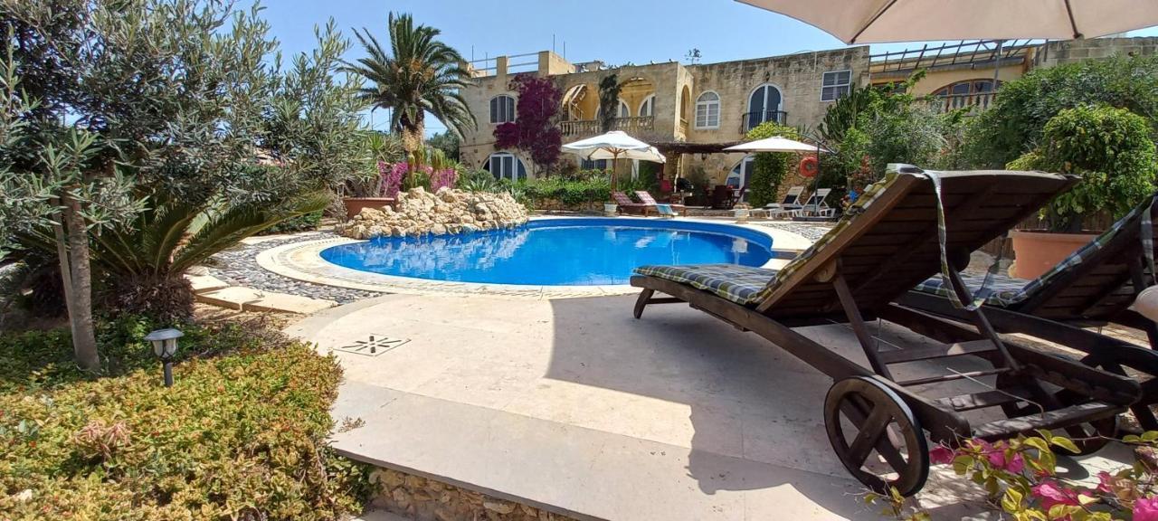 Dar Ta' Xmun - Idyllic Farmhouse With Pool, Garden, Seaview & Sunset San Lawrenz Εξωτερικό φωτογραφία