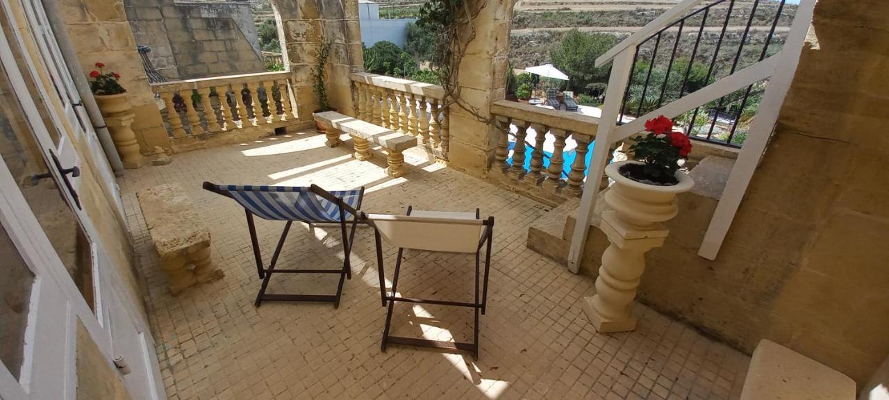 Dar Ta' Xmun - Idyllic Farmhouse With Pool, Garden, Seaview & Sunset San Lawrenz Εξωτερικό φωτογραφία